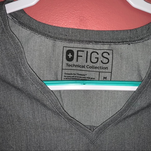 Figs Gray Top - Picture 3 of 5